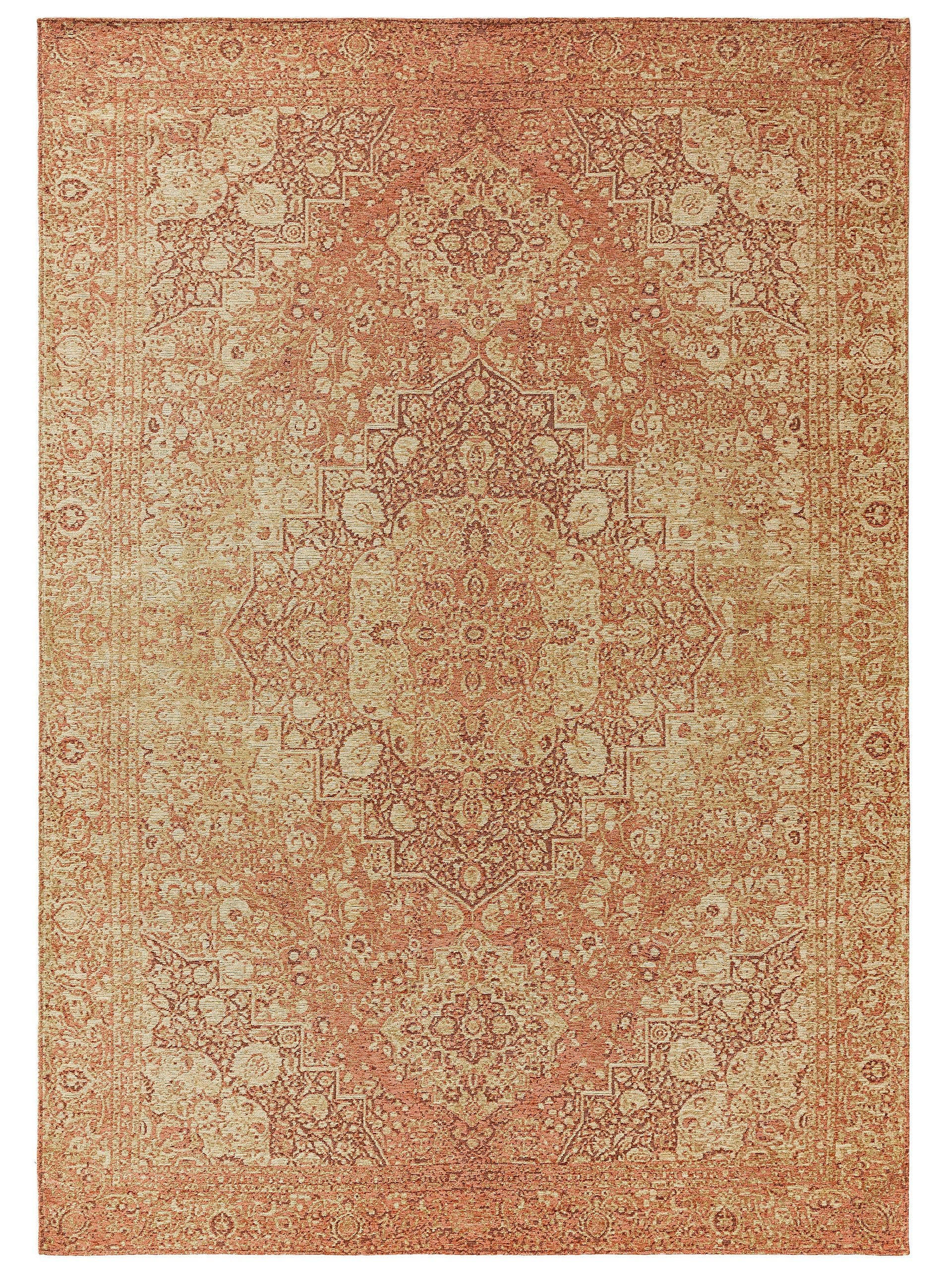 FLACHGEWEBETEPPICH Frencie Rosa 240x340 cm - Rosa, Textil (240/340cm) - benuta Nest