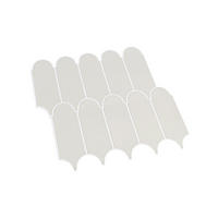 FLIESENAUFKLEBER 1 Stück 30,5 x 30,5 cm Selbstklebende Fliesen - Corbe Beige - Ecru/Beige, Kunststoff (30.5/0.16/30.5cm) - Mazovia