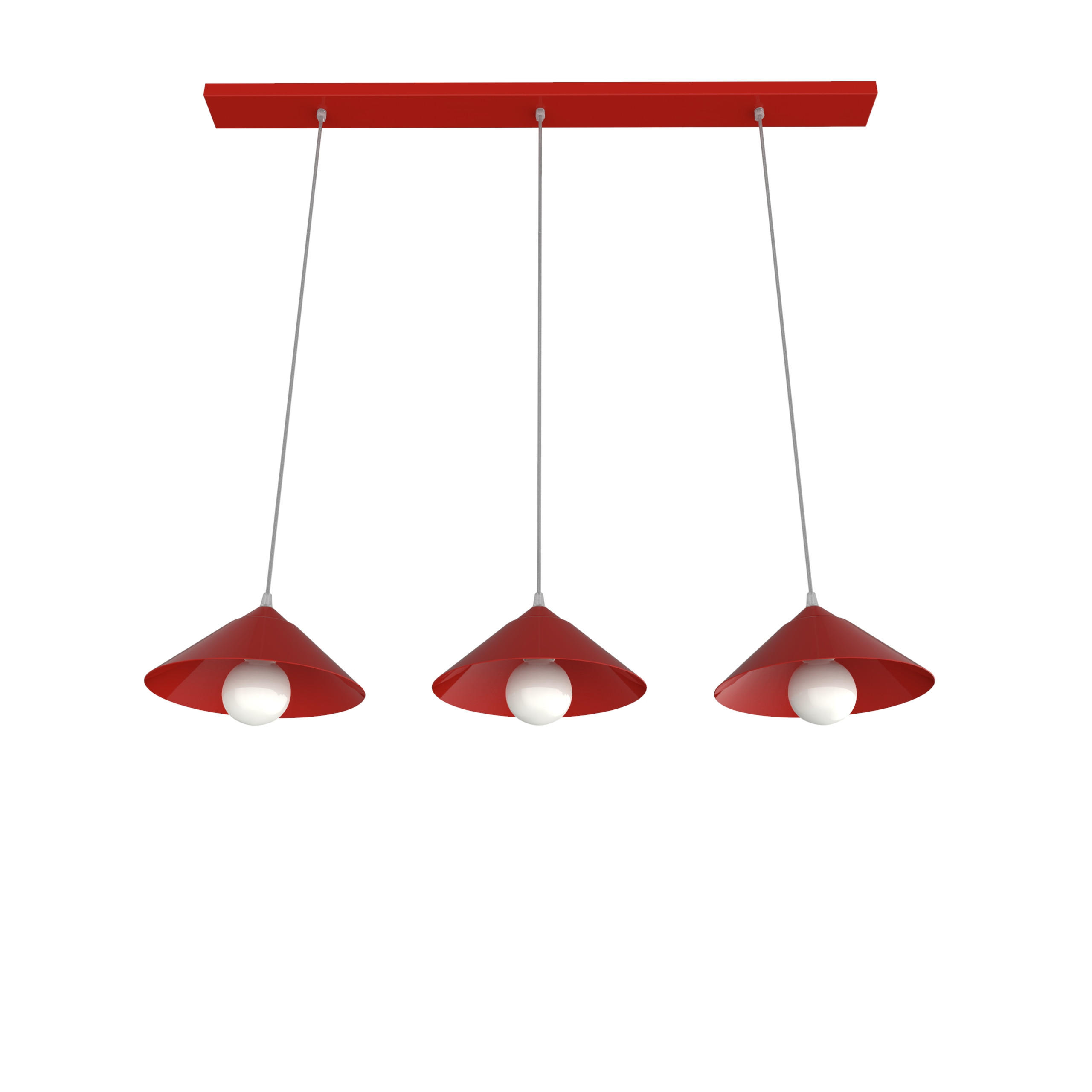 Lumicom Hängeleuchte Rot 100x120x25 cm