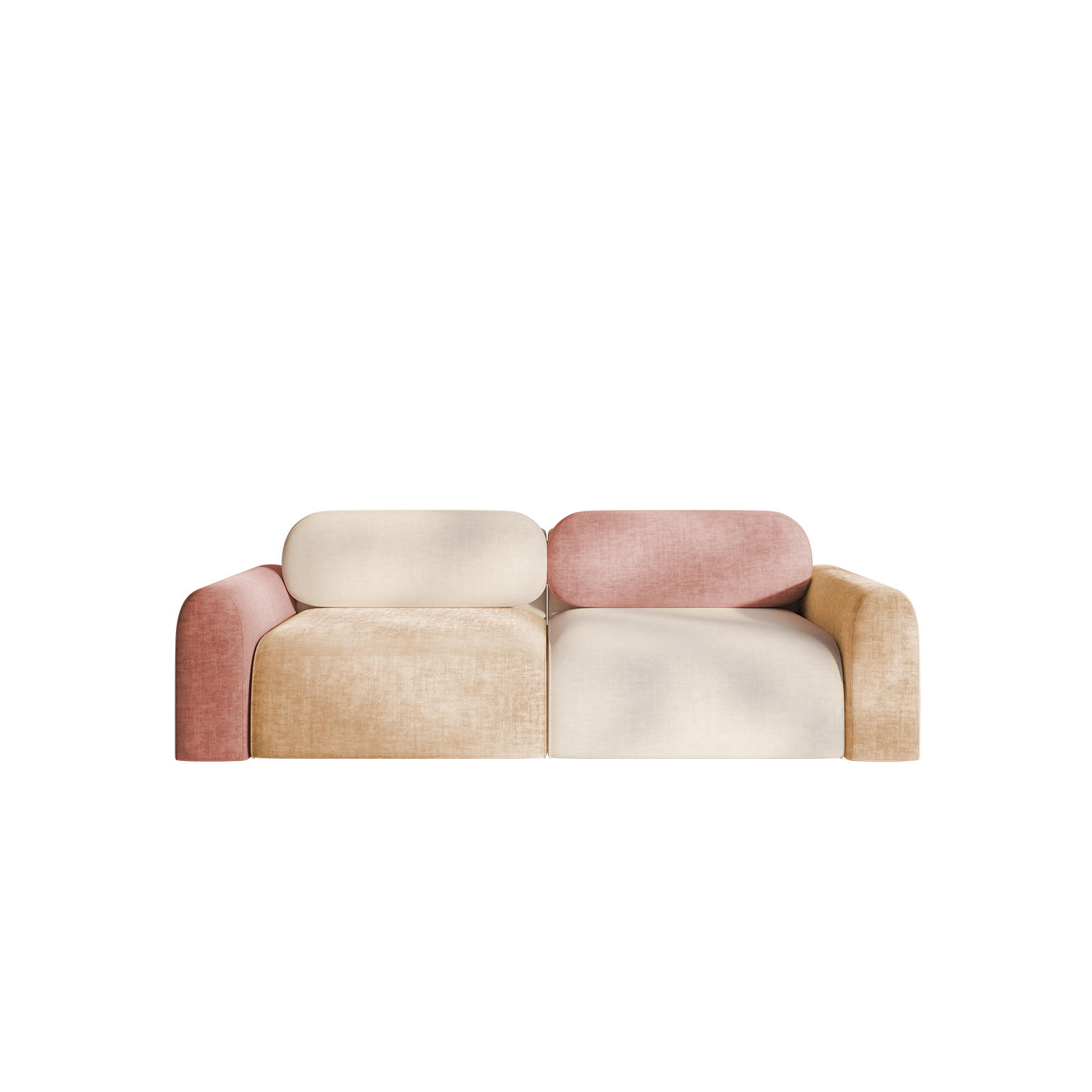 Fedve Sofa Mehrfarbig 246x100 cm
