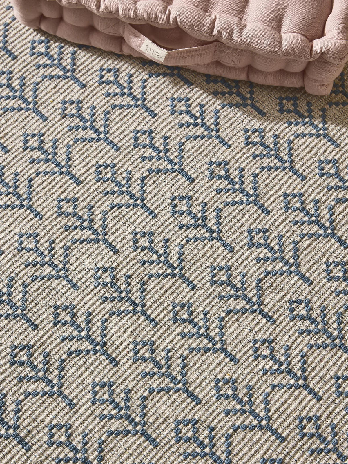 KINDERTEPPICH Elli waschbar Blau 120/170 cm - Blau, Naturmaterialien/Kunststoff (120/170cm) - benuta