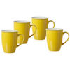 KAFFEEBECHER Doppio Gelb 320 ml 4er Set - Gelb, Keramik (0.32L) - Ritzenhoff Breker
