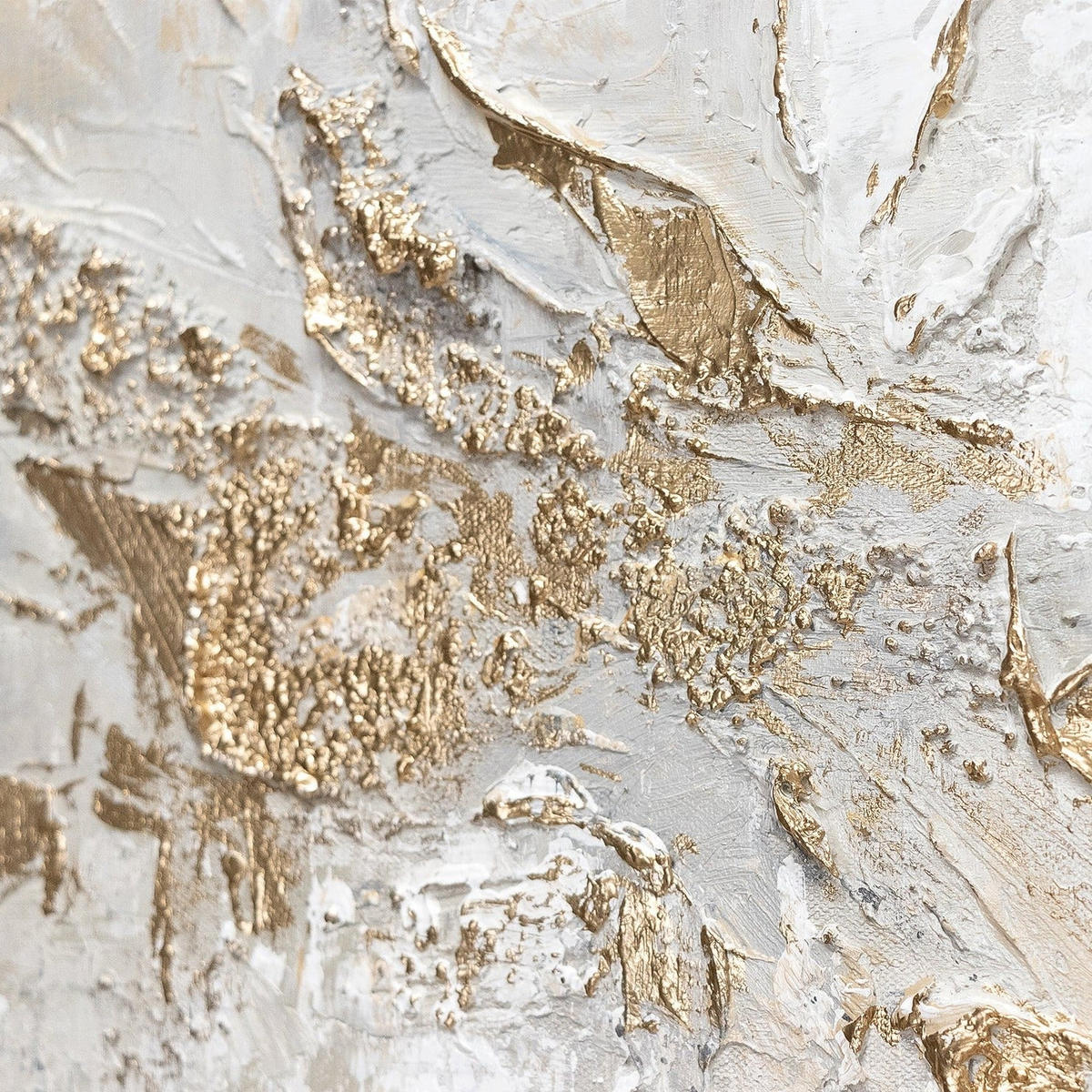 GEMÄLDE Geschichte auf Keilrahmen 100x50 cm - Goldfarben, Holz (100/50cm) - YS-art gallery
