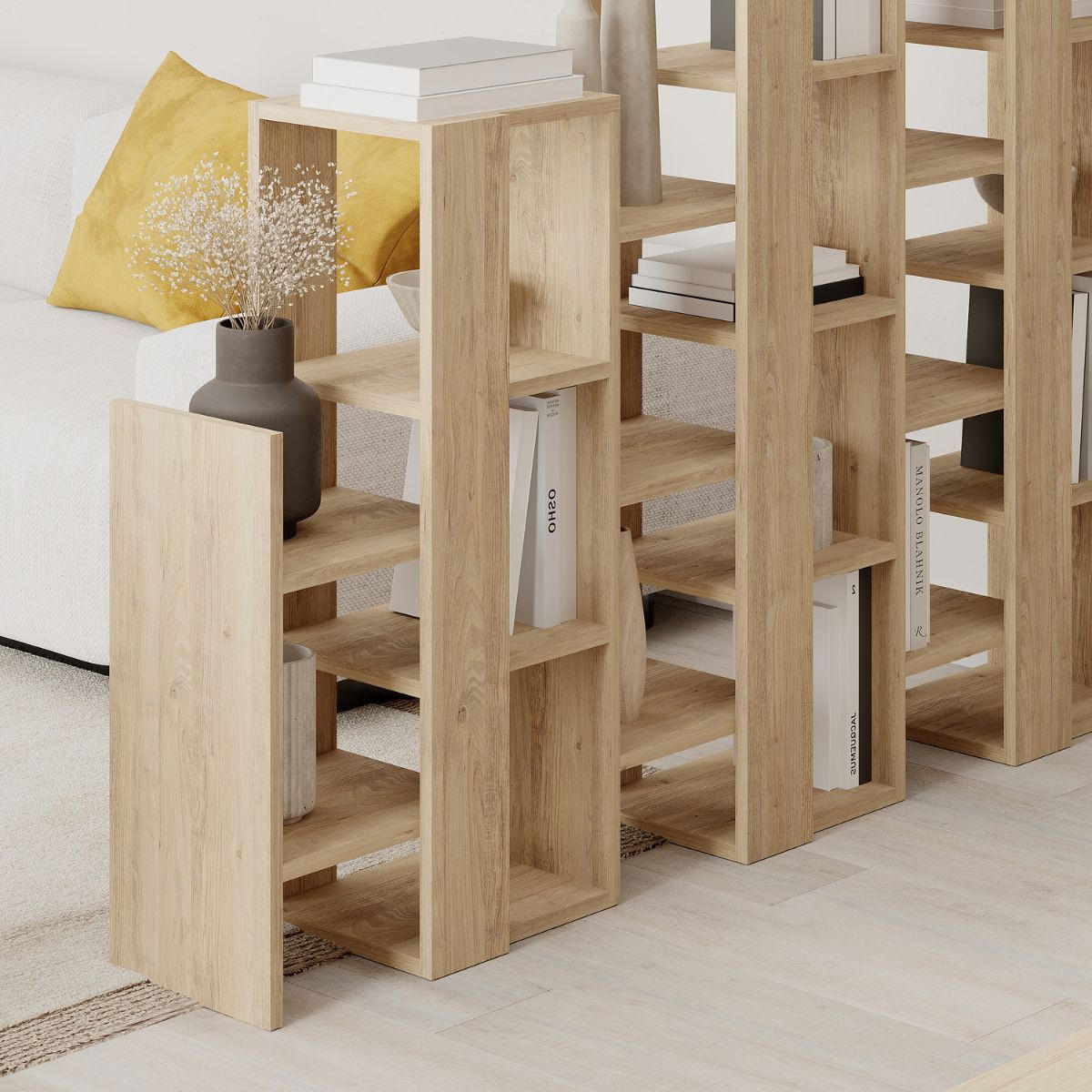 REGAL Trenner Anissa - H151 cm - Eichefarben, Holzwerkstoff (29/151/158cm) - Calicosy