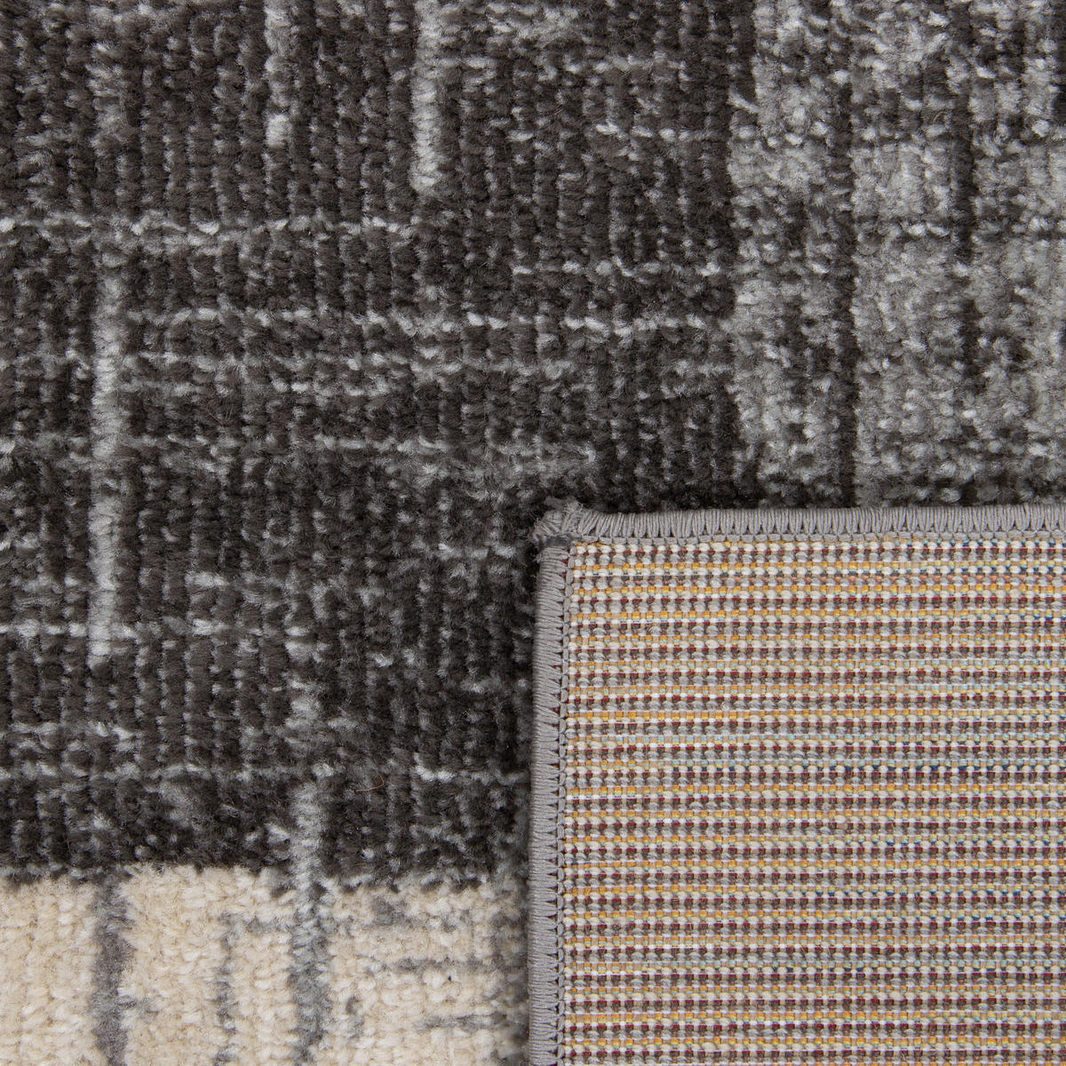 VINTAGE-TEPPICH MILANO 160/230 cm Beige - Blaugrau, Naturmaterialien/Textil (160/230cm) - Consilio Concept