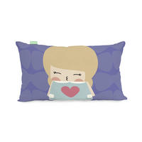 KISSENBEZUG moon dream 50x30 cm mehrfarbig - Multicolor, Textil (50/30cm) - Happy Friday