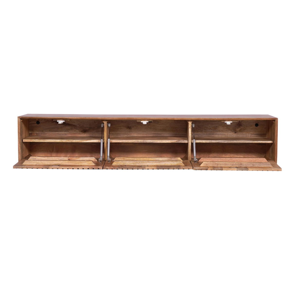 LOWBOARD Dimora Mangoholz 160 cm / 35 cm Natur - Naturfarben, Holz (160/30/35cm) - Villa Möbel