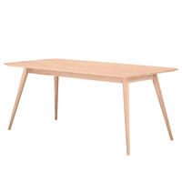 ESSTISCH - Massivholz - Eichefarben, Holz (90/200/75cm) - home24