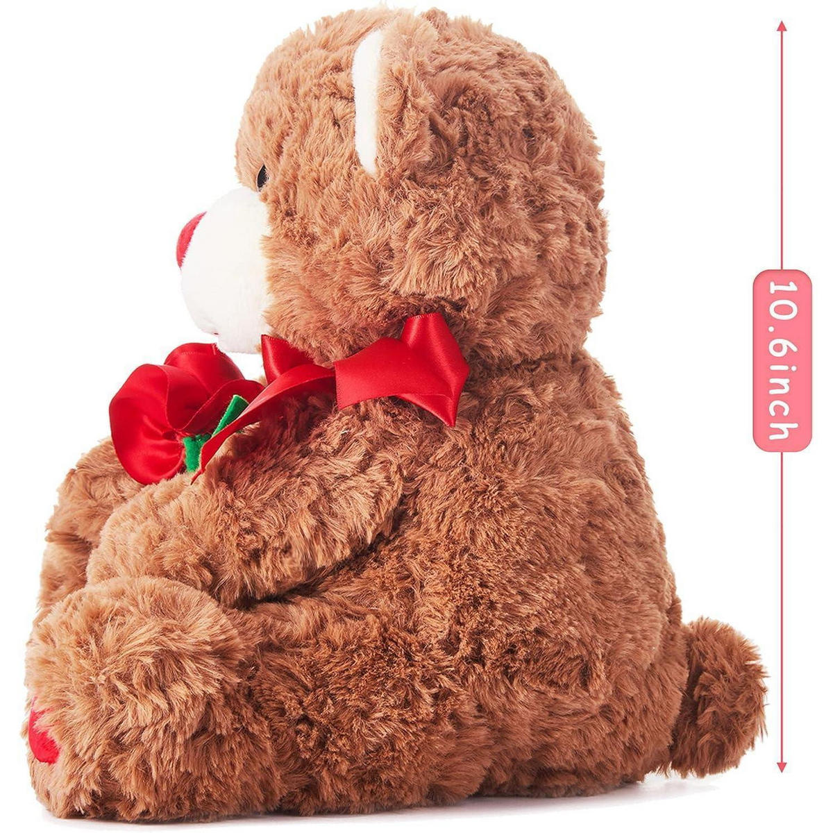 KUSCHELTIER Teddybär 27 cm - Braun, Textil (23/27cm)