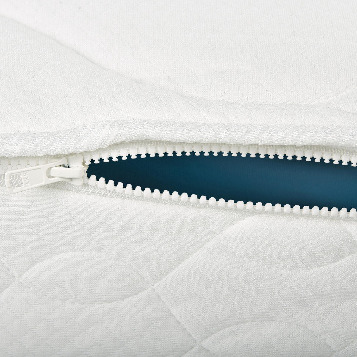 WASSERBETTBEZUG 140/200 cm Weiß Pure - Weiß, Textil (140/200cm) - Beliani