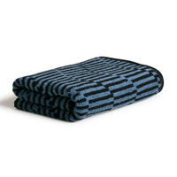 HANDTUCH ILLUSIONS - Blau/Schwarz, Textil (50/100cm) - MÖVE