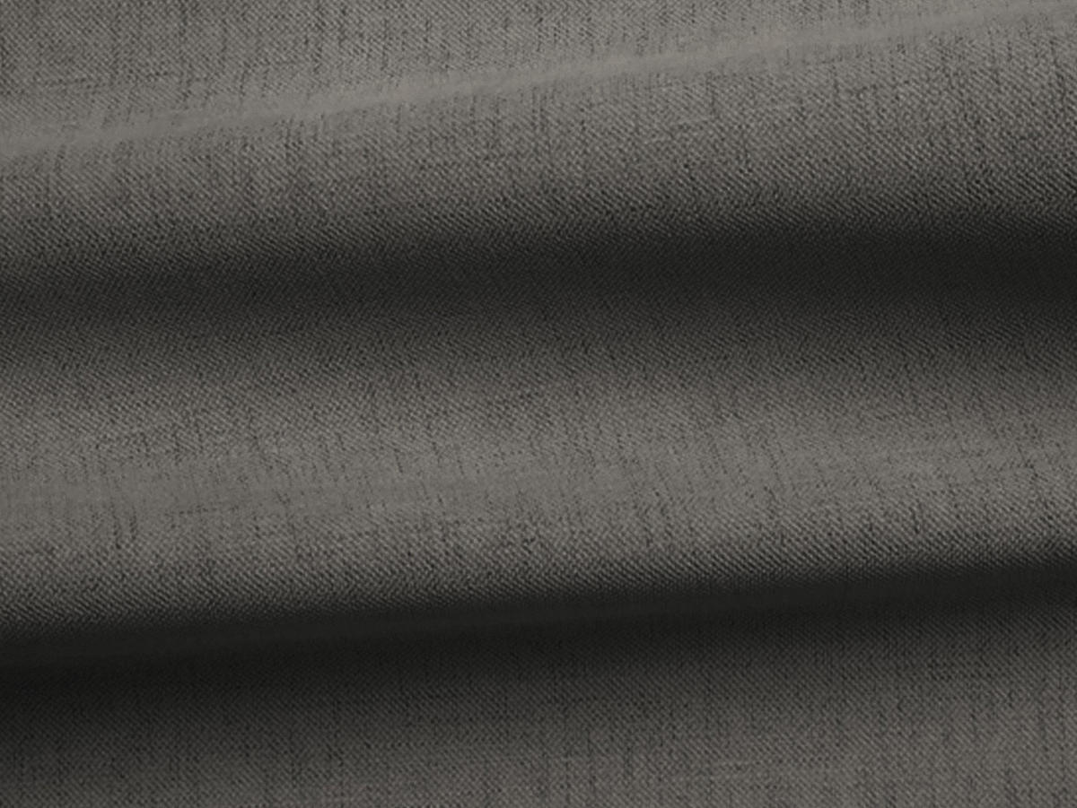 POUF Strukturstoff Grau - Dunkelgrau/Schwarz, Holzwerkstoff/Kunststoff (75/37/75cm) - Makamii