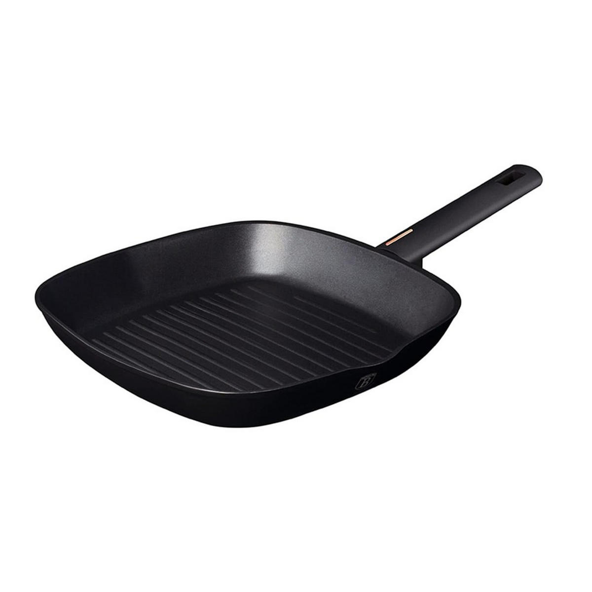PFANNENSET Schwarz 50/30/20 cm BH7096 - Schwarz, Metall - Berlinger Haus