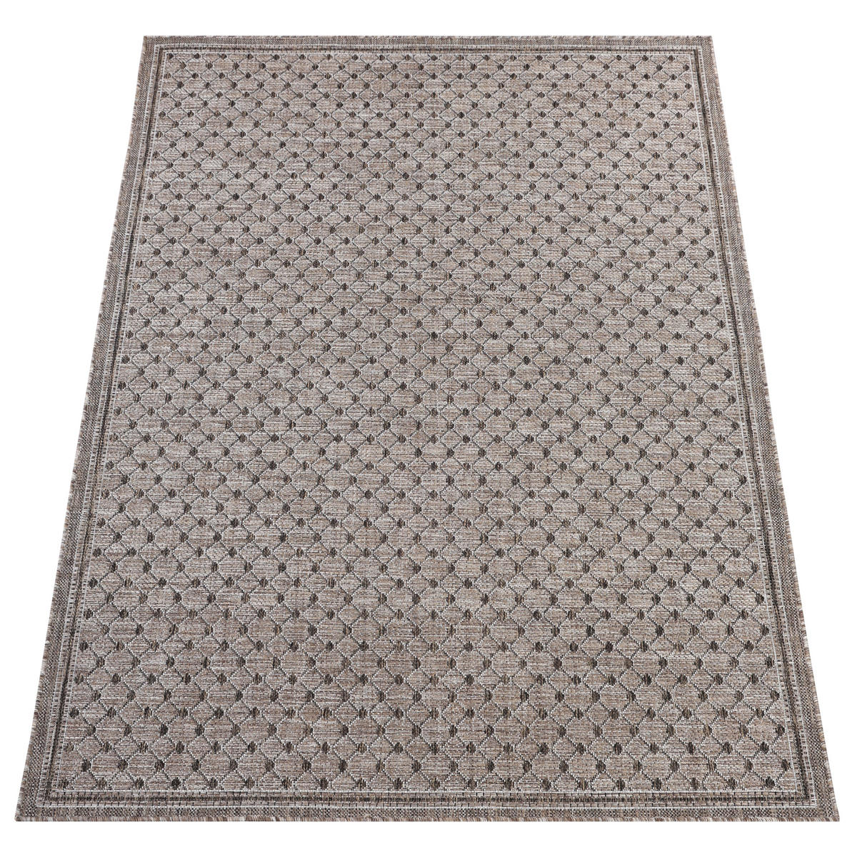 TEPPICH MELISSA BRAUN 90/150 cm - Braun, Textil (90/150cm) - Tapiso