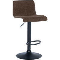 BARHOCKER Branford 84-104x39x36 cm braun - Braun, Metall (39/84/36cm) - furnicato