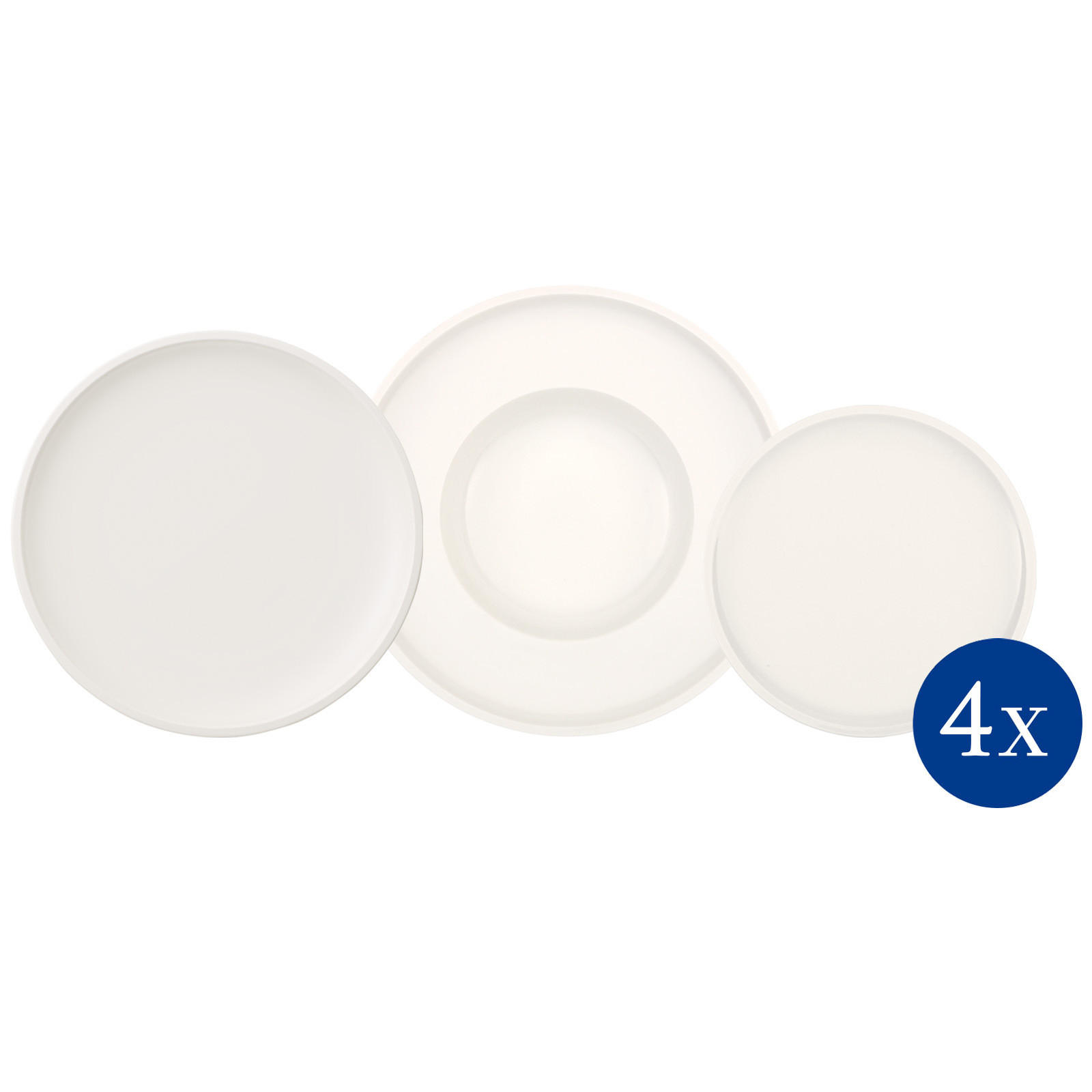 TAFEL-SET Artesano Original weiß - Weiß, Keramik (1/1/1cm) - Villeroy & Boch