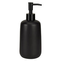 SEIFENSPENDER Olinda 500 ml 8/20/8 cm - Schwarz, Keramik (20/8/8cm) - Allstar