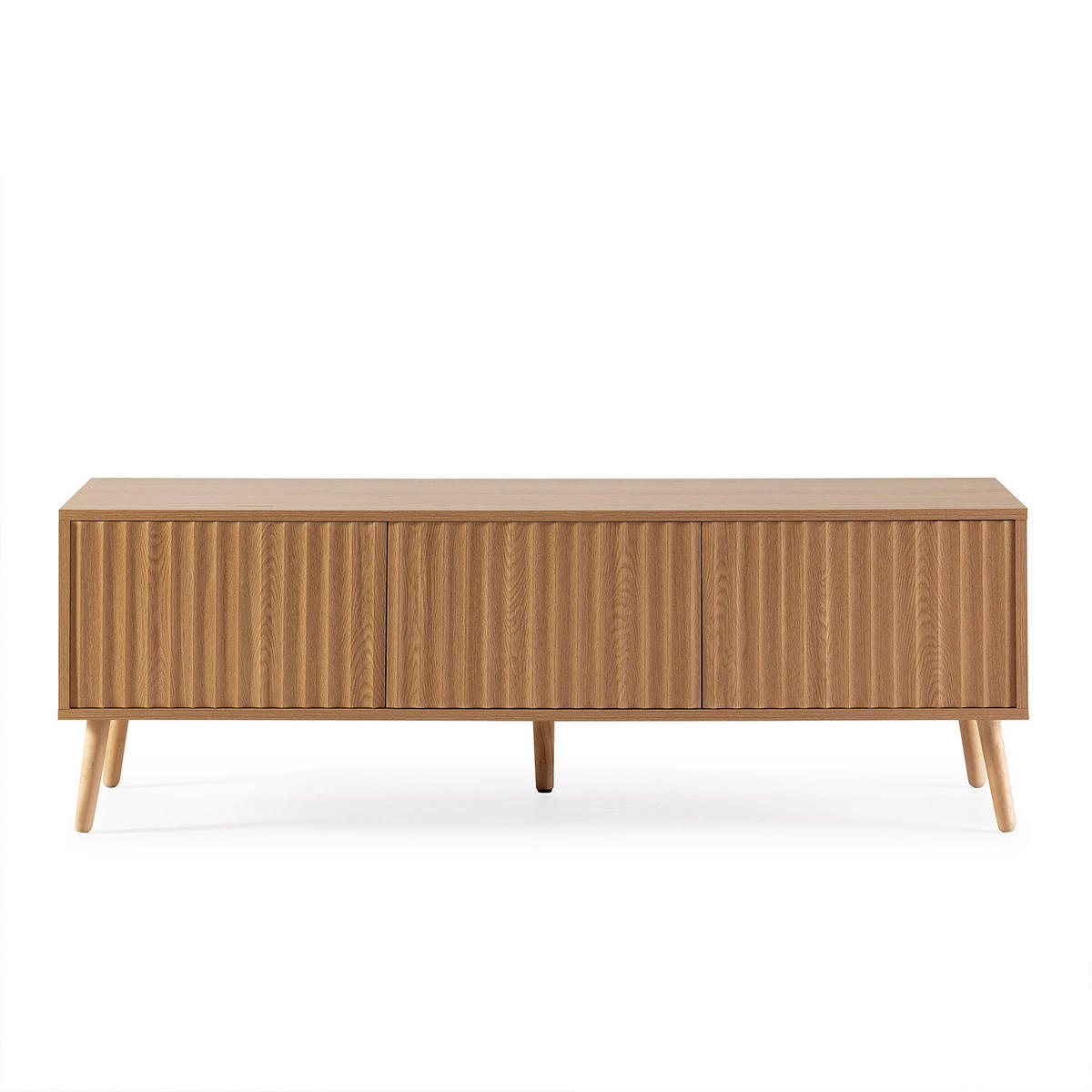 TV-ELEMENT Lluvia 3 Türen Eiche farbe - Honigeiche, Holzwerkstoff (130/45/40cm) - VS Venta-stock