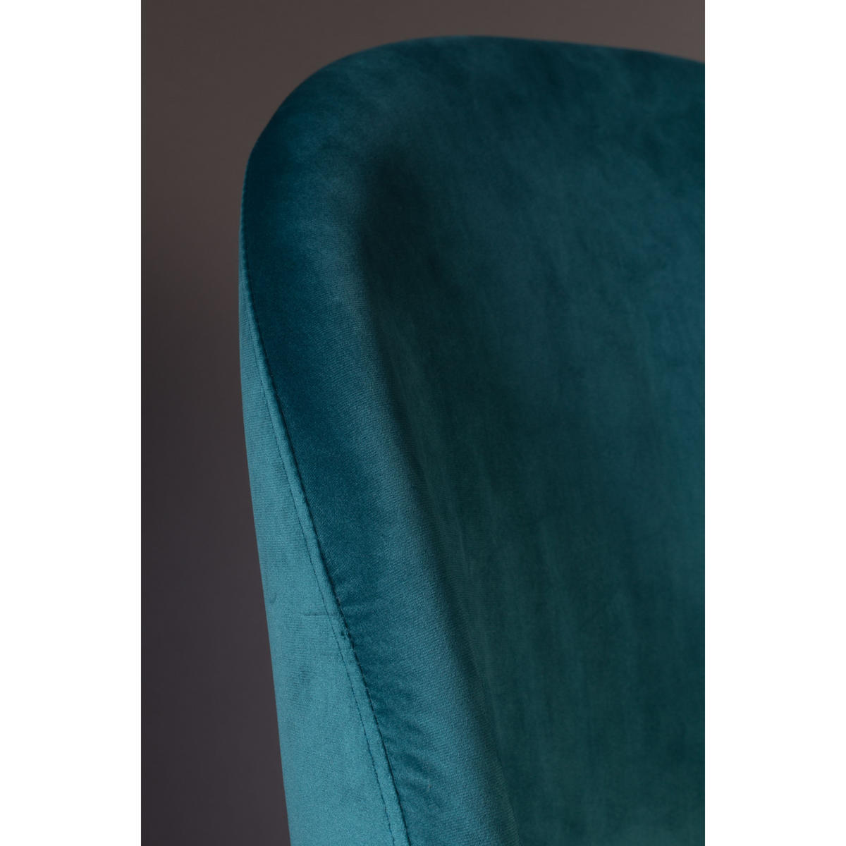 ESSZIMMERSTUHL Barbara Blau - 2 er Set - Blau, Textil (51/85.5/59cm) - Dutchbone