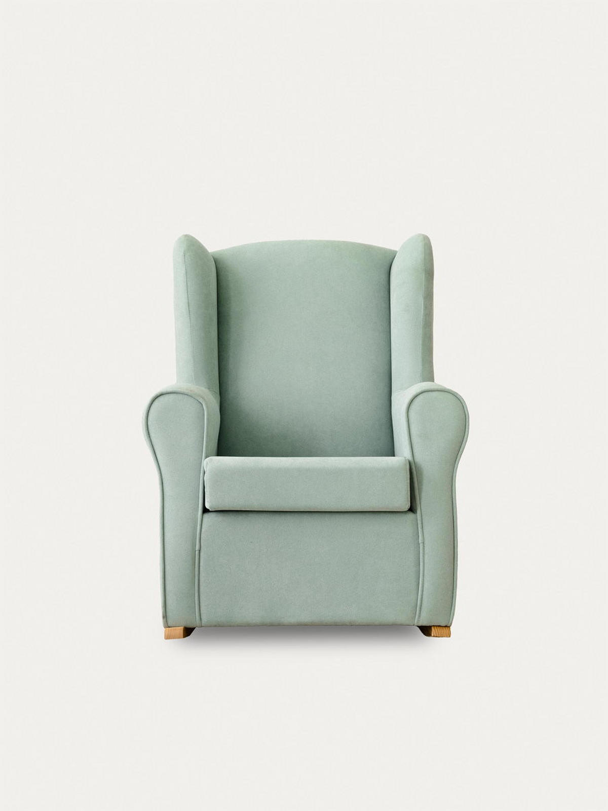 SCHAUKELSESSEL Hilde Minze 78 cm x 102 cm - Mintgrün, Textil (78/102/91cm) - Kenay Home