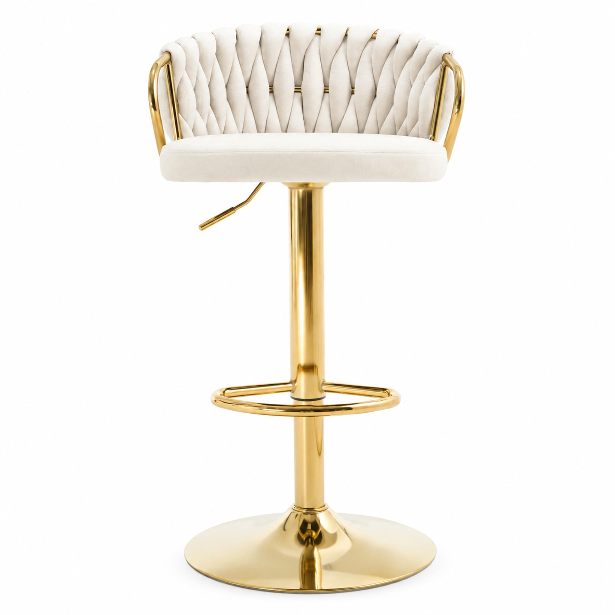 Mivray Barhocker Creme 49.5x98x50.5 cm