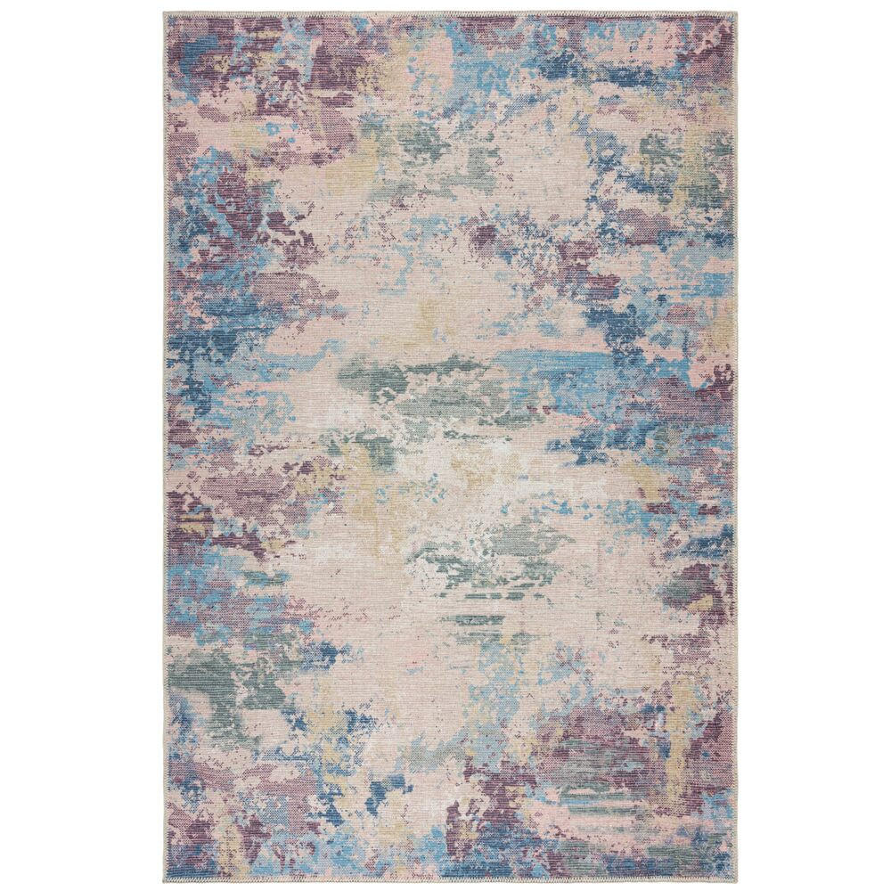 TEPPICH maschinenwaschbar Vintage-Abstrakt, recycelt CRAY, Multi 80x150 cm - Multicolor, Textil (80/150cm) - KADIMA DESIGN