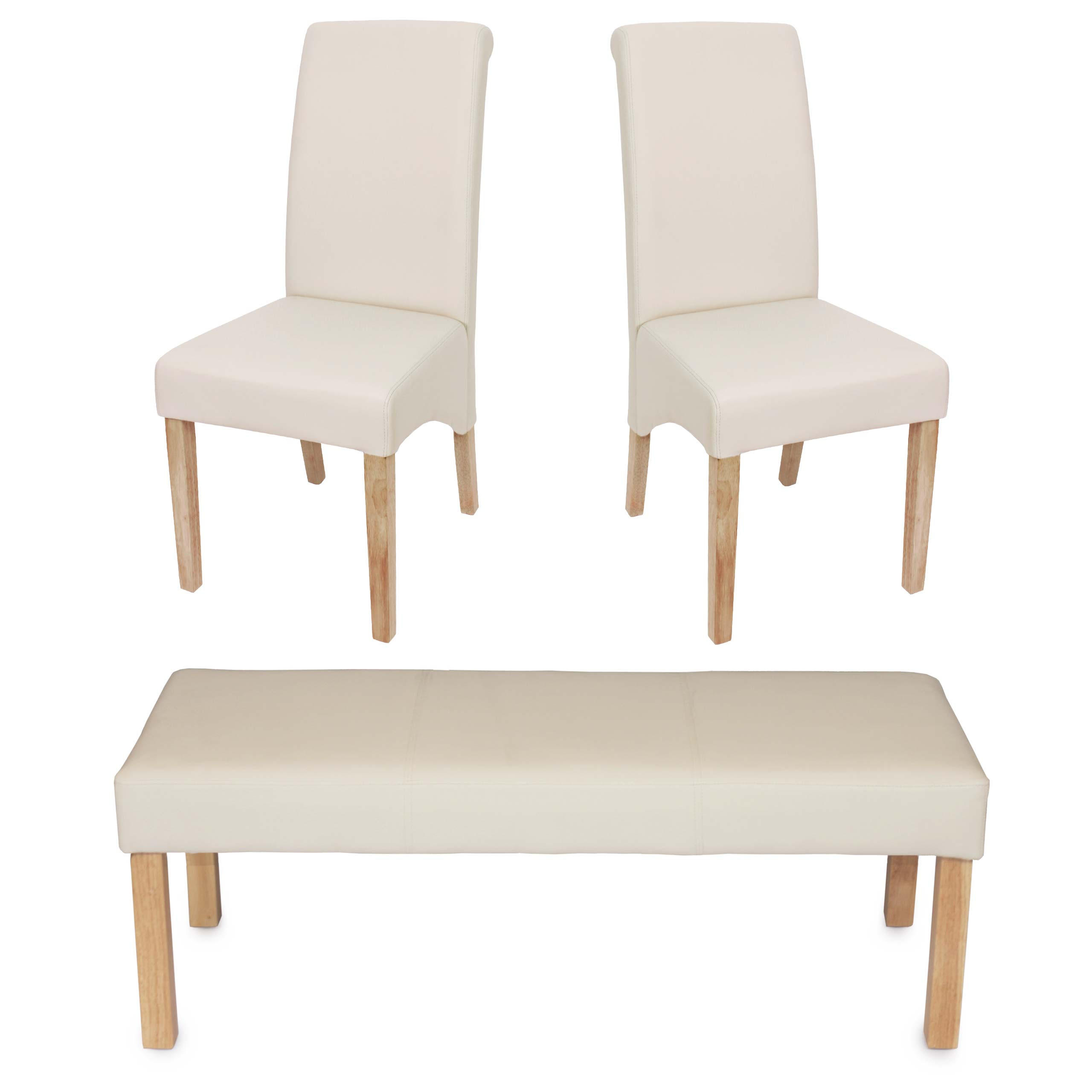 ESSZIMMERGARNITUR Beige 3er-Set - Beige, Textil (120/43/49cm) - MCW