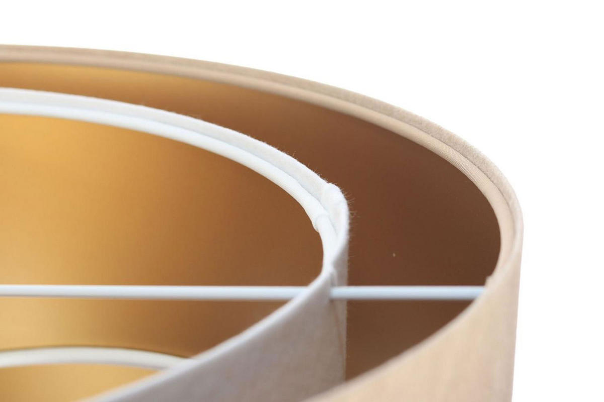HÄNGELEUCHTE Gold 50/23 cm - Goldfarben, Kunststoff (50/1/23cm) - ONZENO