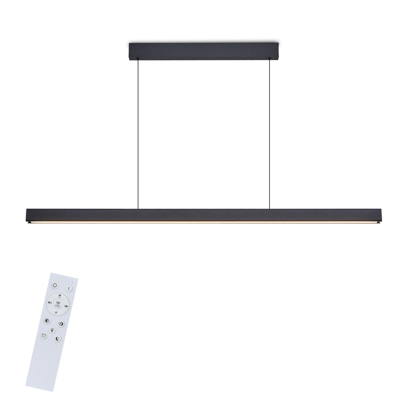 ZMH Led Schwarz 5x4.6x148 cm