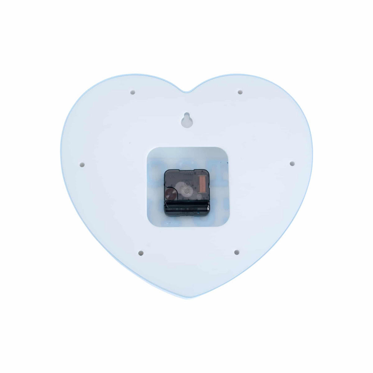 WANDUHR Heart Candy 27/30/27 cm - Blau, Kunststoff (30/27/27cm) - Karlsson