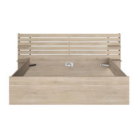 BETTRAHMEN - 2 Personen - Holz, Platte - Naturfarben Hell - - Naturfarben, Holz (180/200cm) - Vente-Unique