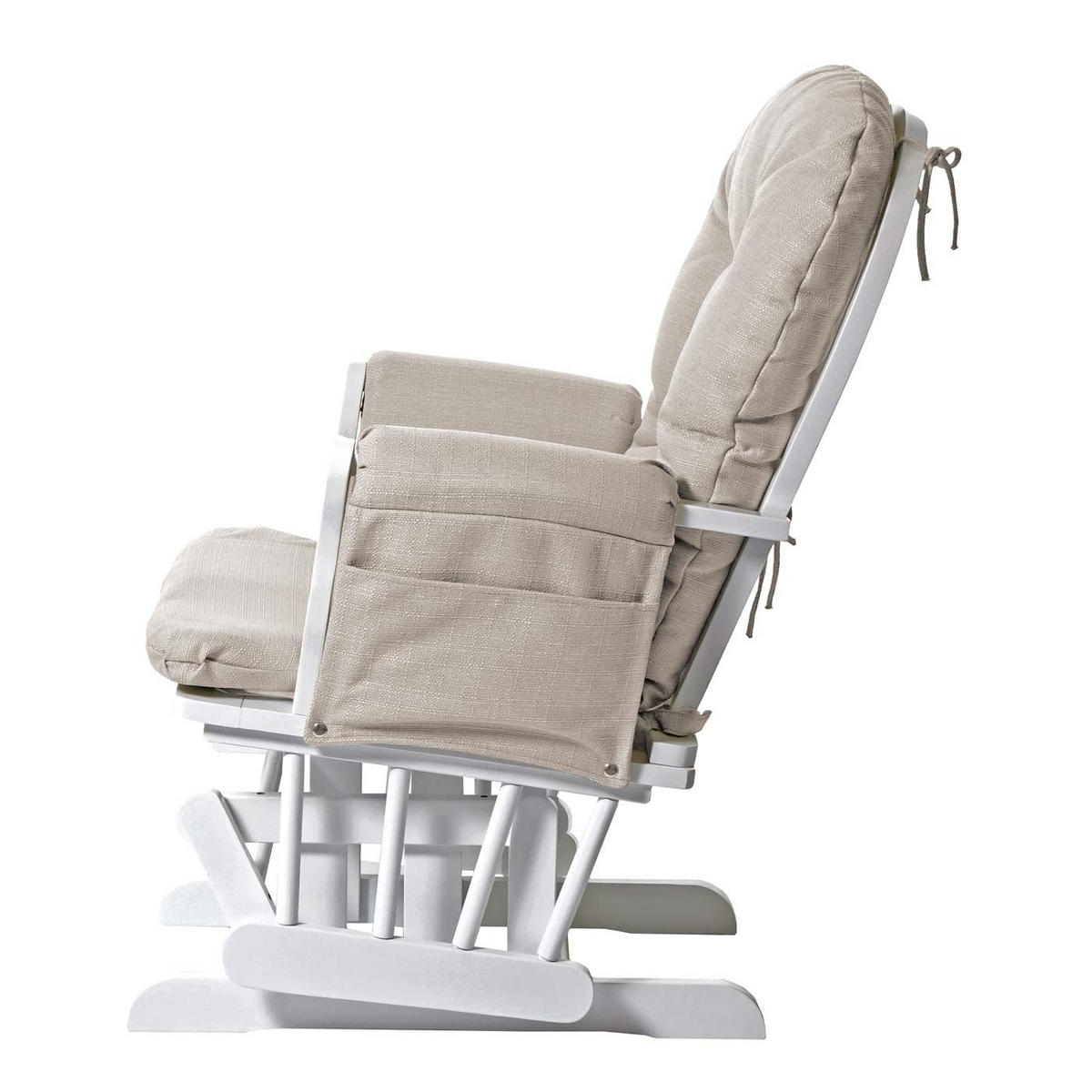 RELAXSESSEL SCHWINGSTUHL Beige - Beige, Textil (68/98/76cm) - MCW