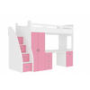 KINDERBETT Zuzia plus rosa - Rosa, Holzwerkstoff - roe furniture