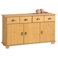 SIDEBOARD COLMAR gebeizt - Kieferfarben, Holz (116/74/35cm) - IDIMEX