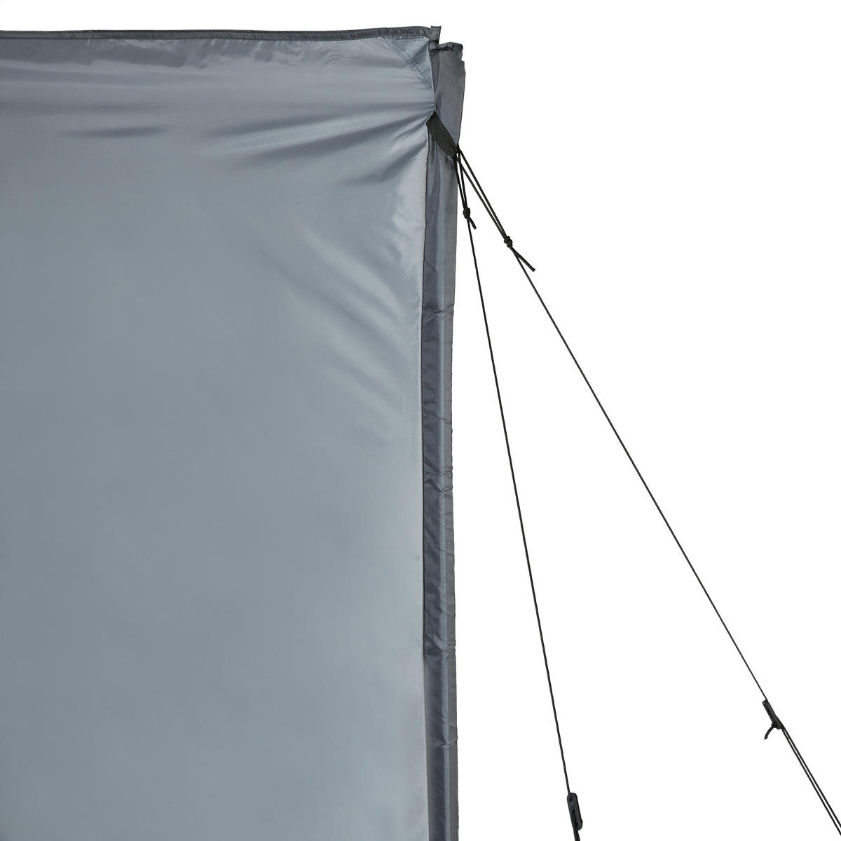 WINDSCHUTZ - Grau, Textil (400/150cm) - Relaxdays