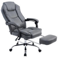 BÜROSTUHL Castan, Grau - Grau, Textil/Metall (67/124/64cm) - TPFLiving