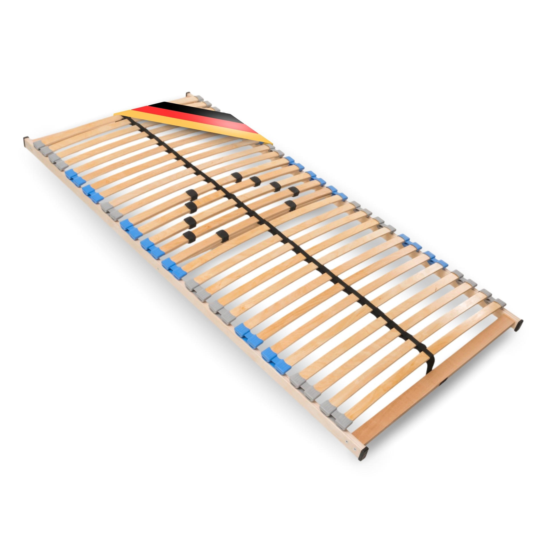 LATTENROST Madera, 7 Zonen, zur Selbstmontage, Größe: 100x220 - Braun, Holz (100/220cm) - Betten-ABC