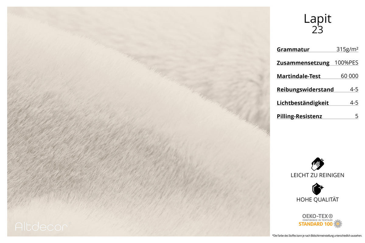 POLSTERBETT mit Bettkasten und Lattenrost mit Kopfteil, Boxbett ohne Matratze, mit Stauraum - NATA 140x200 Hellbeige - Beige, Holzwerkstoff/Textil (140/200cm) - ALTDECOR