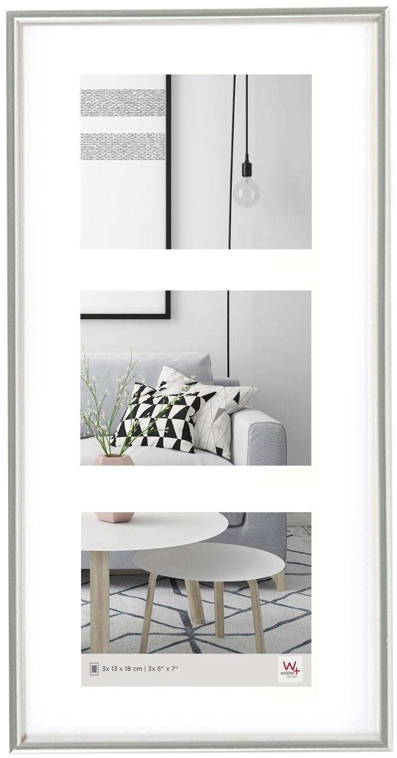 BILDERRAHMEN Galeria Kst.Galerie, 3x13x18 cm, WEISS - Weiß, Kunststoff (26.3/51.6/1.9cm) - walther design
