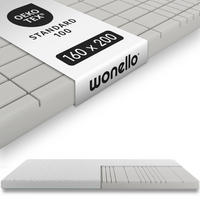 TOPPER 160/200 cm CubeComfort 7-Zonen - Weiß, Textil (160/200cm) - wonello