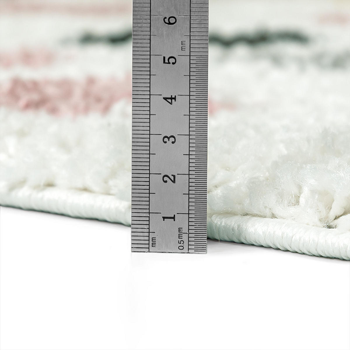 KINDERTEPPICH Ibi Marea Mazovia 140x200cm Beige Creme Abstrakt Langflor - Grau, Textil (140/200cm) - Mazovia