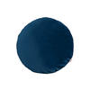 KISSENHÜLLE Rund Samt&Sonders admiral-blau 40 cm Ø - Blau/Dunkelblau, Textil (40/40cm) - beties Heimtextil
