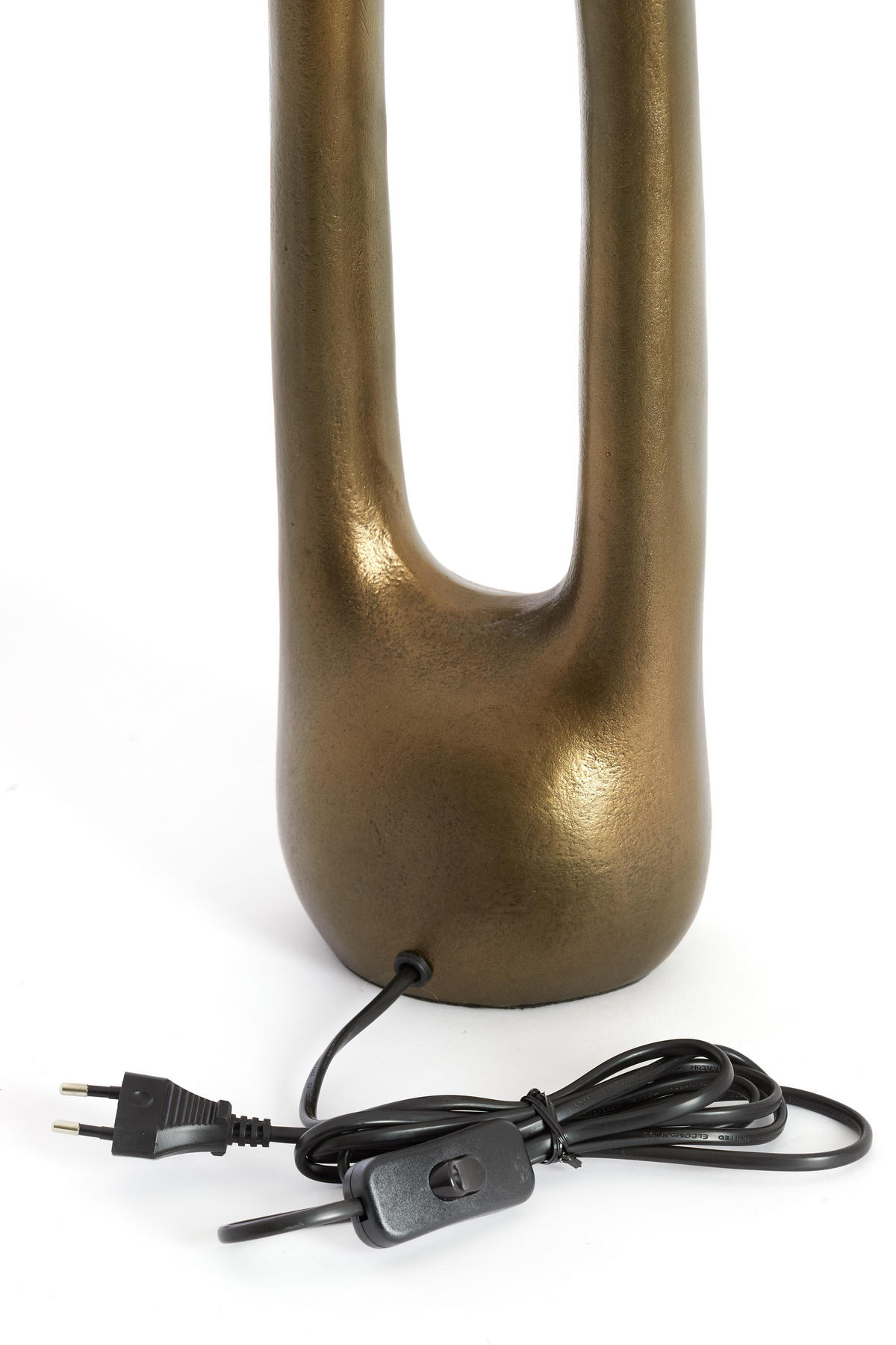 LAMPENSOCKEL Elric Gold 15/11.5/50 cm - Goldfarben, Metall (15/11.5/50cm) - Light & Living