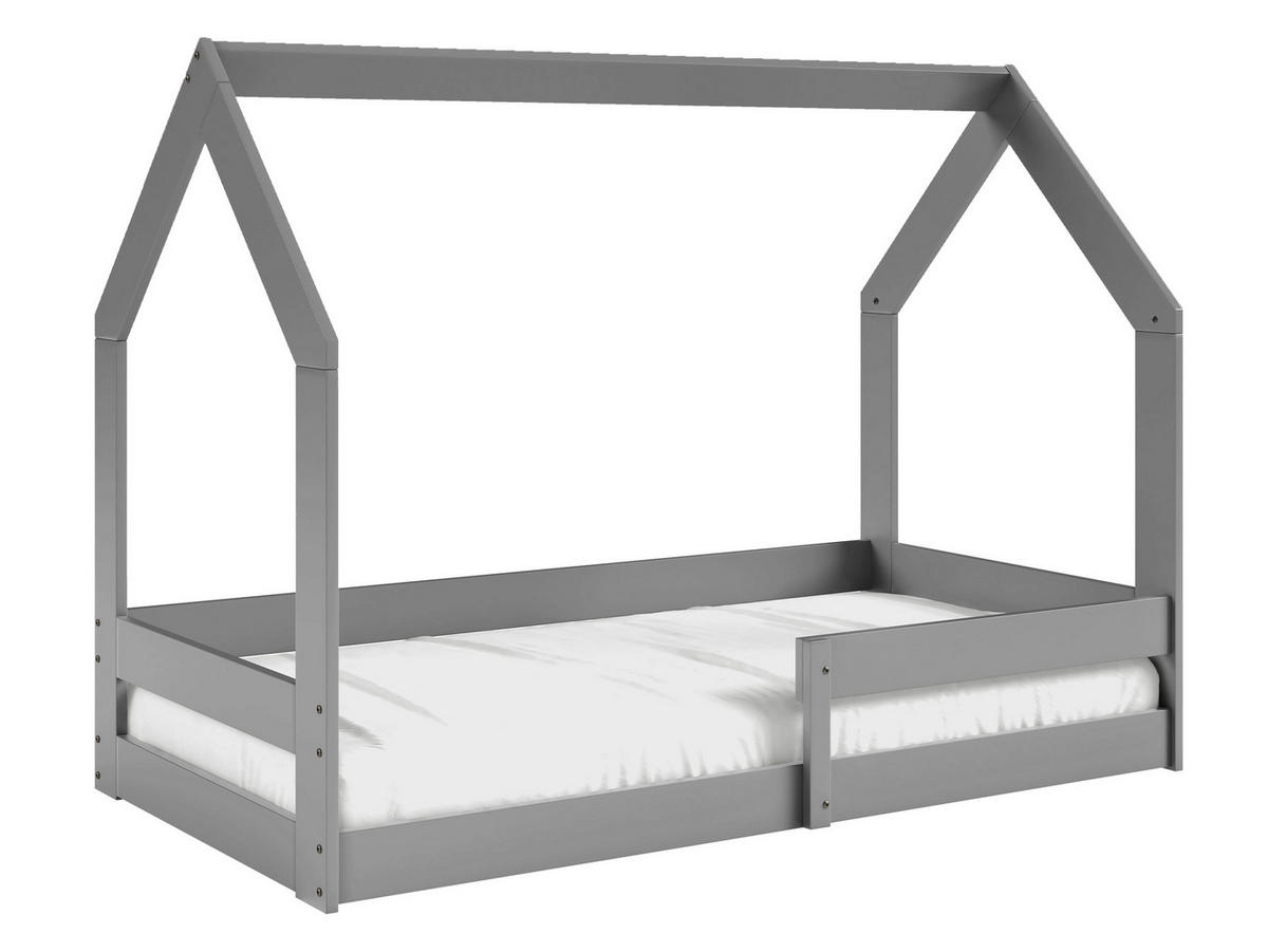 HAUSBETT Pola - Grau, Holz (80/160cm) - MIRJAN24