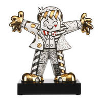 SKULPTUR Hug Too - Pop Art Romero Britto Bunt Porzellan - Multicolor, Keramik (17/47/46.5cm) - Goebel
