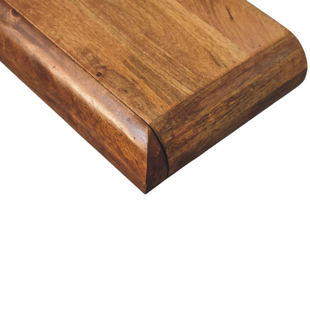 KONSOLENTISCH mit Amber-Eichen-Finish, 2 Schubladen, braun - Braun, Holz (90/12/32cm) - Artisan Furniture