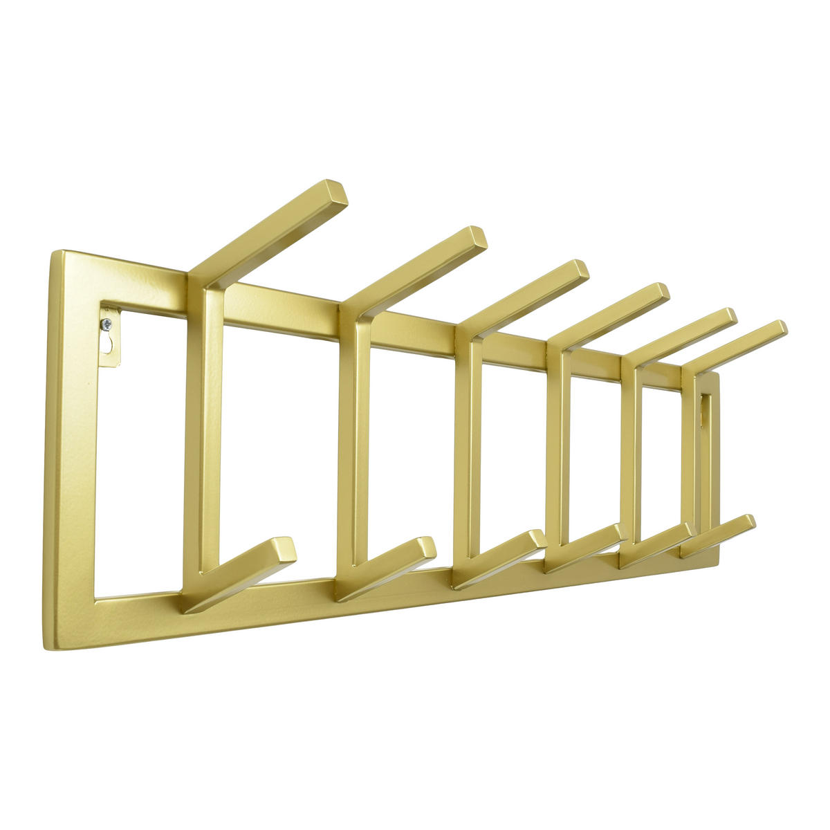 KLEIDERABLAGE Jaimy Gold - Goldfarben, Metall (80/24/12cm) - LOFT42