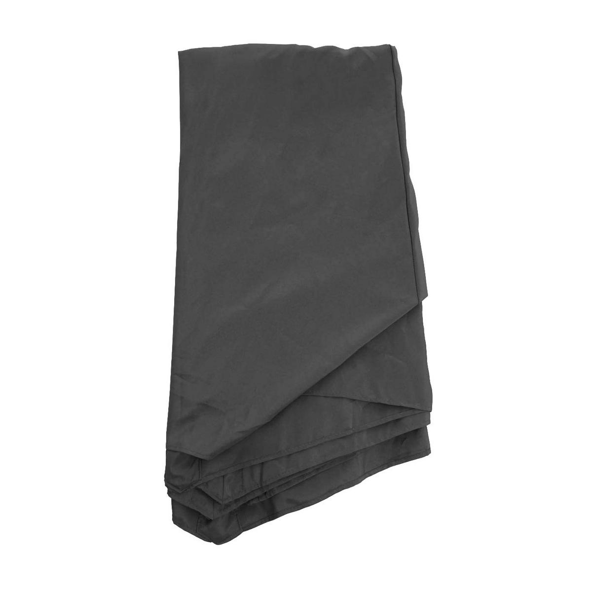 ERSATZ-BEZUG FÜR SCHIRM RUND Anthrazit - Anthrazit, Textil (350/350cm) - MCW