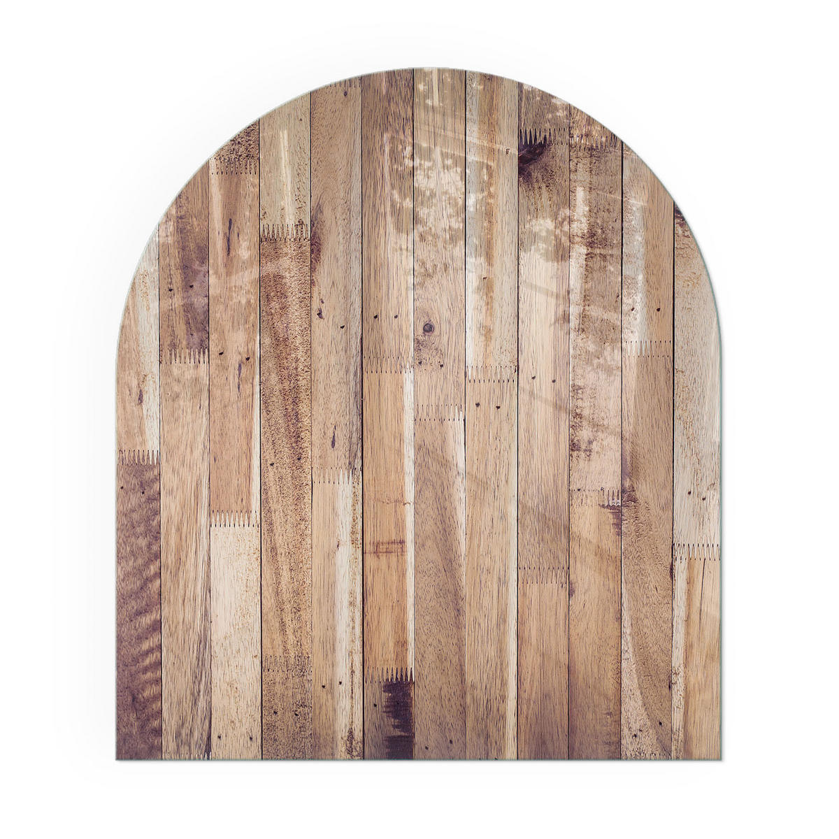 GLASPLATTE für Kamin 80x70 cm - Braun, Glas (80/70/0.4cm) - TULUP