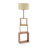 STEHLEUCHTE Mansfield - Creme, Metall (37/37/140cm) - lux.pro